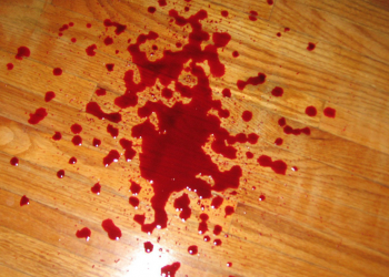 Blood Spills on Non-Carpeted Floors