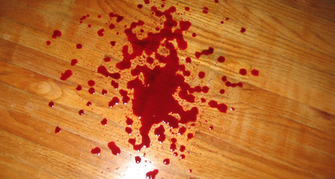 Blood Spills on Non-Carpeted Floors
