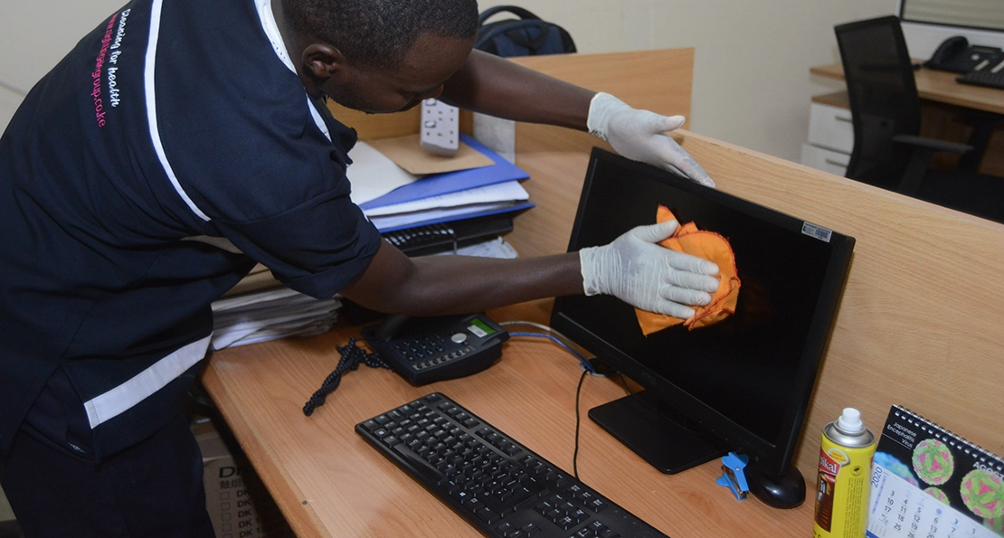 Peace of Mind Through a Clean &amp;amp; Disinfected Work Environment